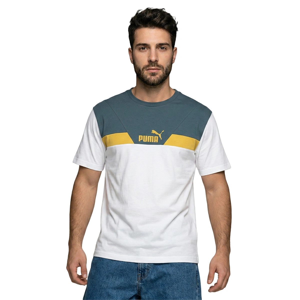 T-Shirt Puma Power Colorblock