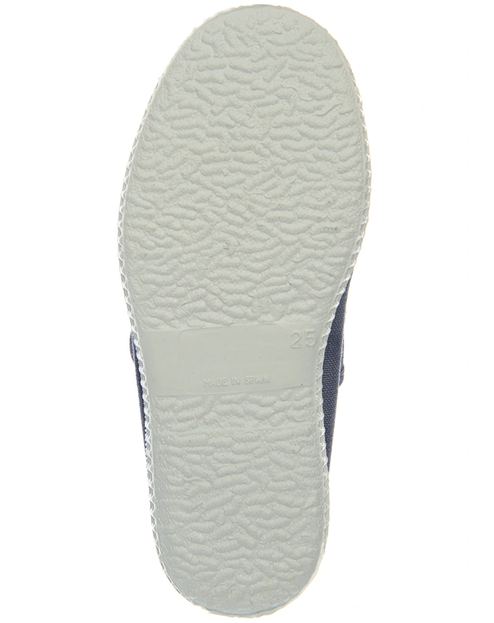 Ballerinas MERCEDES PUNT TINTADO mit Klett in washed blue