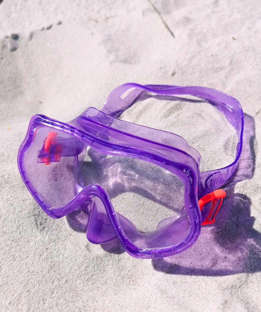 Watery Combo snorkelsæt til børn (4-10) - Winslet - Lilla