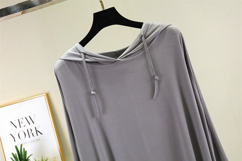 Lacyland - Effen hoodiejurk