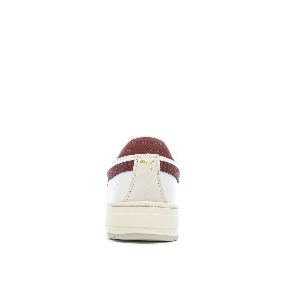 Puma Baskets Blanches/Bordeaux Homme Puma Pro Sport Mix