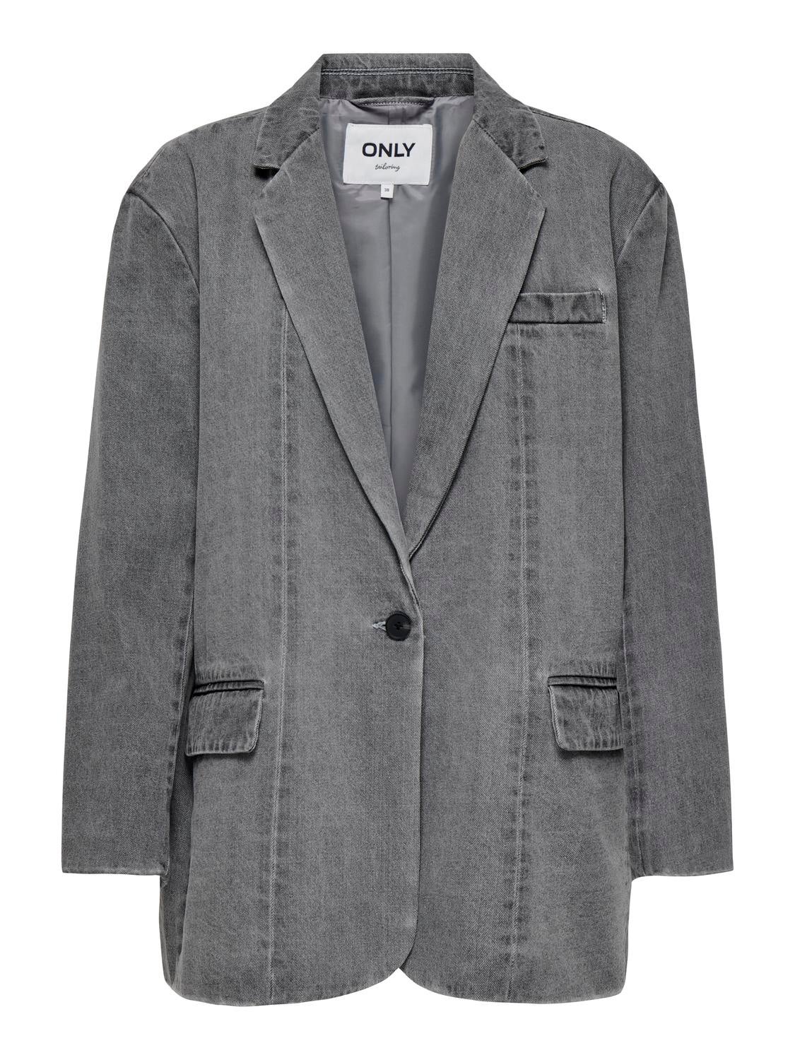 ONLCORY Blazer Medium Grey Denim