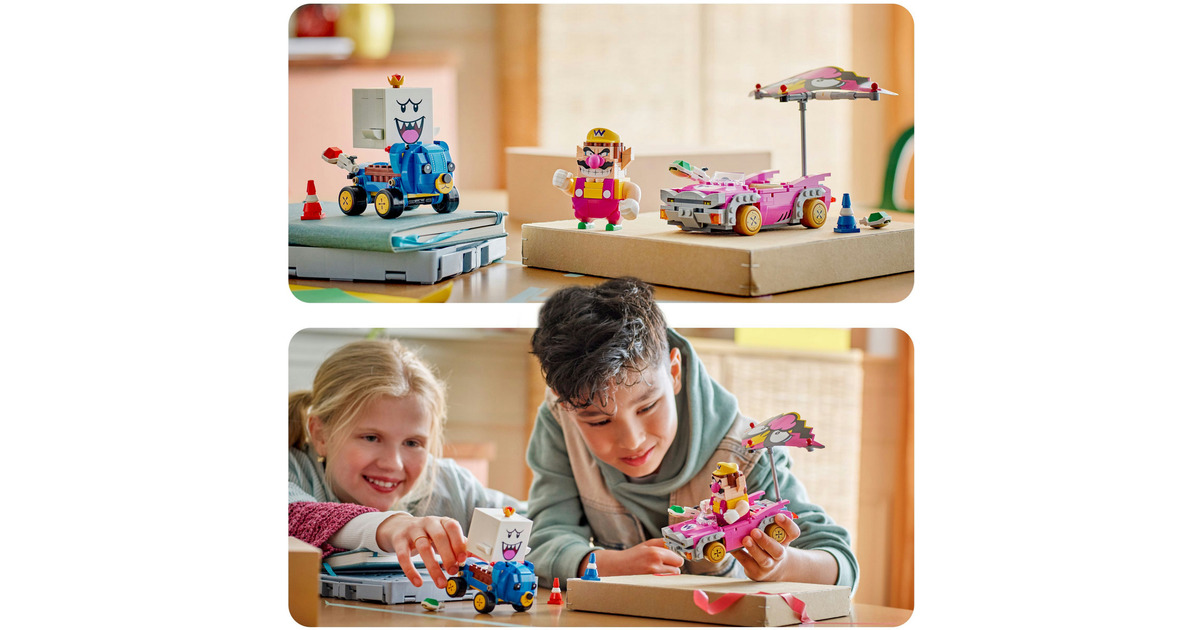 LEGOSuper Mario - Mario Kart - Wario en King Boo Constructiespeelgoed  (72038)