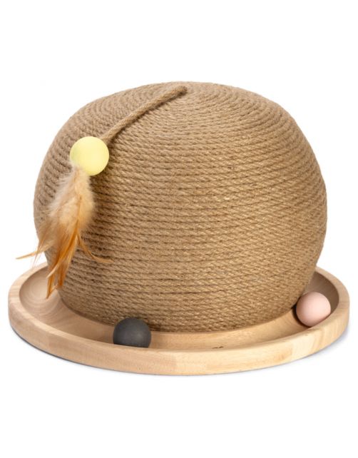 Designed By Lotte Speelbol Mila - Krabpalen - 29.5 cm Bruin