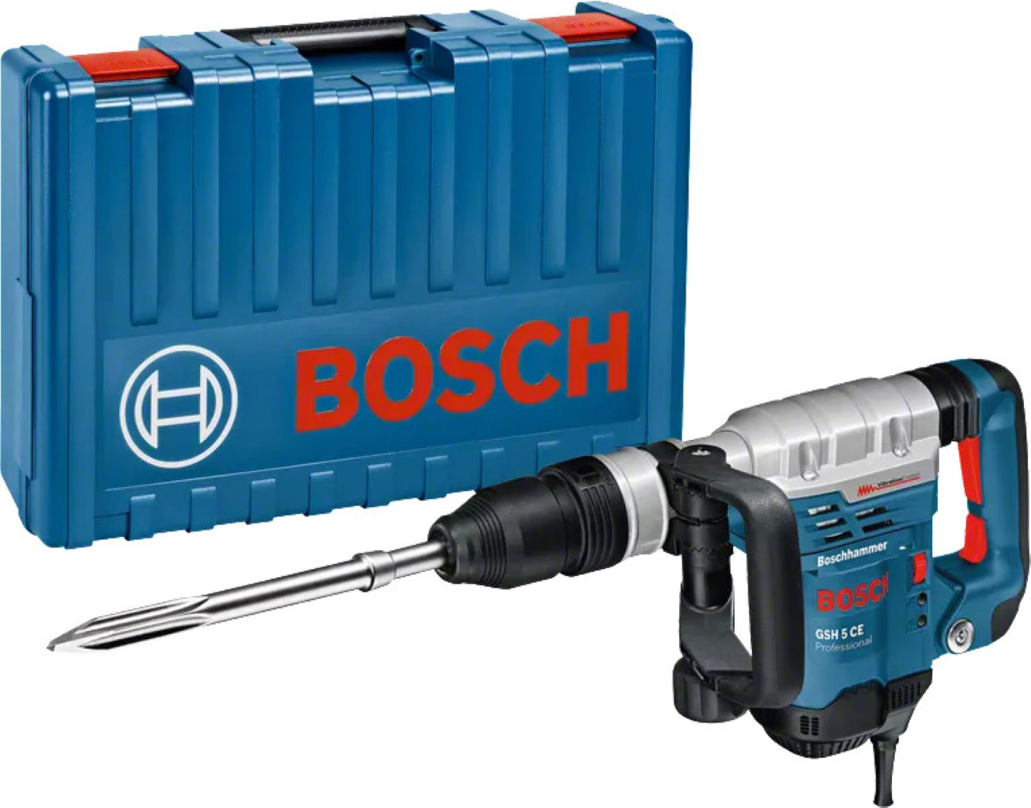 Bosch GSH 5 CE SDS-max Breekhamer in koffer - 1150W - 8,3J