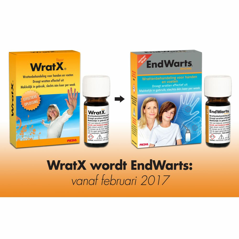 EndWarts Wrattenbehandeling 5 ml