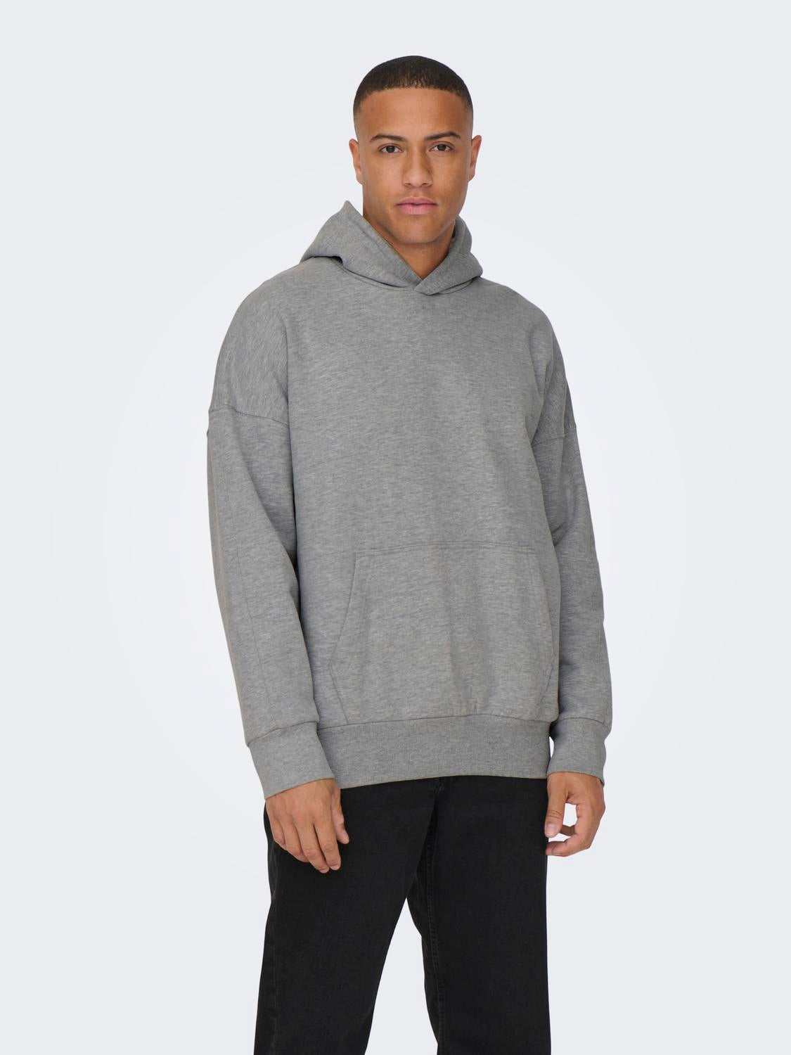 ONSDAN Sweatshirt Light Grey Melange