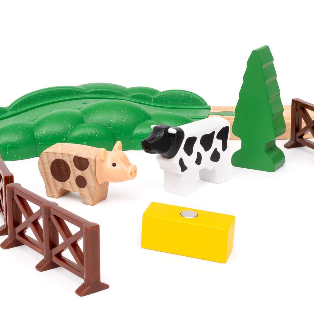 BRIO Spiel Rote Lola Bauernhof Zugset