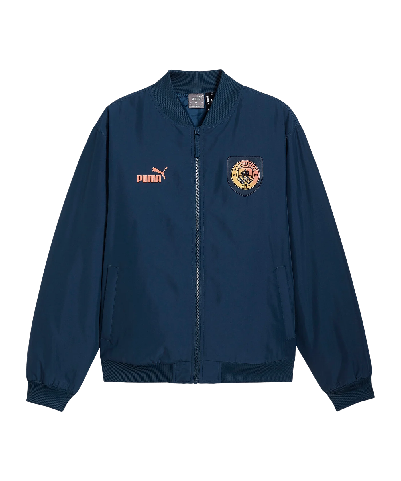 PUMA Manchester City Bomber Jacke Blau F54