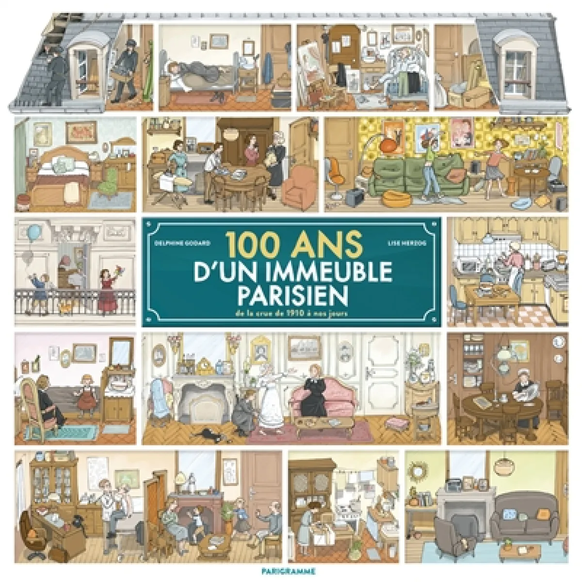 100 ans d'un immeuble parisien : de la crue de 1910 à nos jours · Occasion