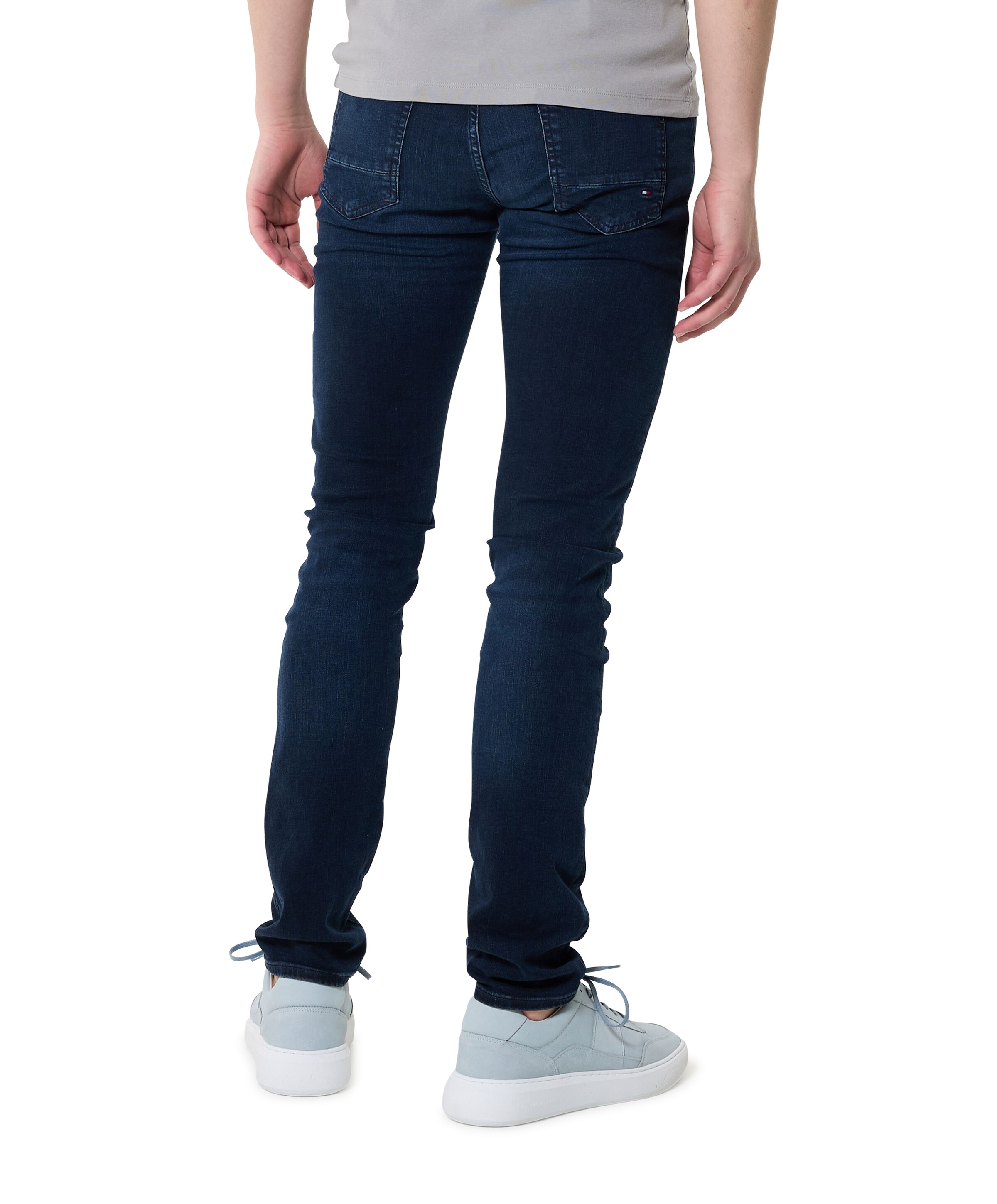 Tommy Hilfiger CORE SLIM BLEECKER IOWA BLUEBLCK heren jeans blauw