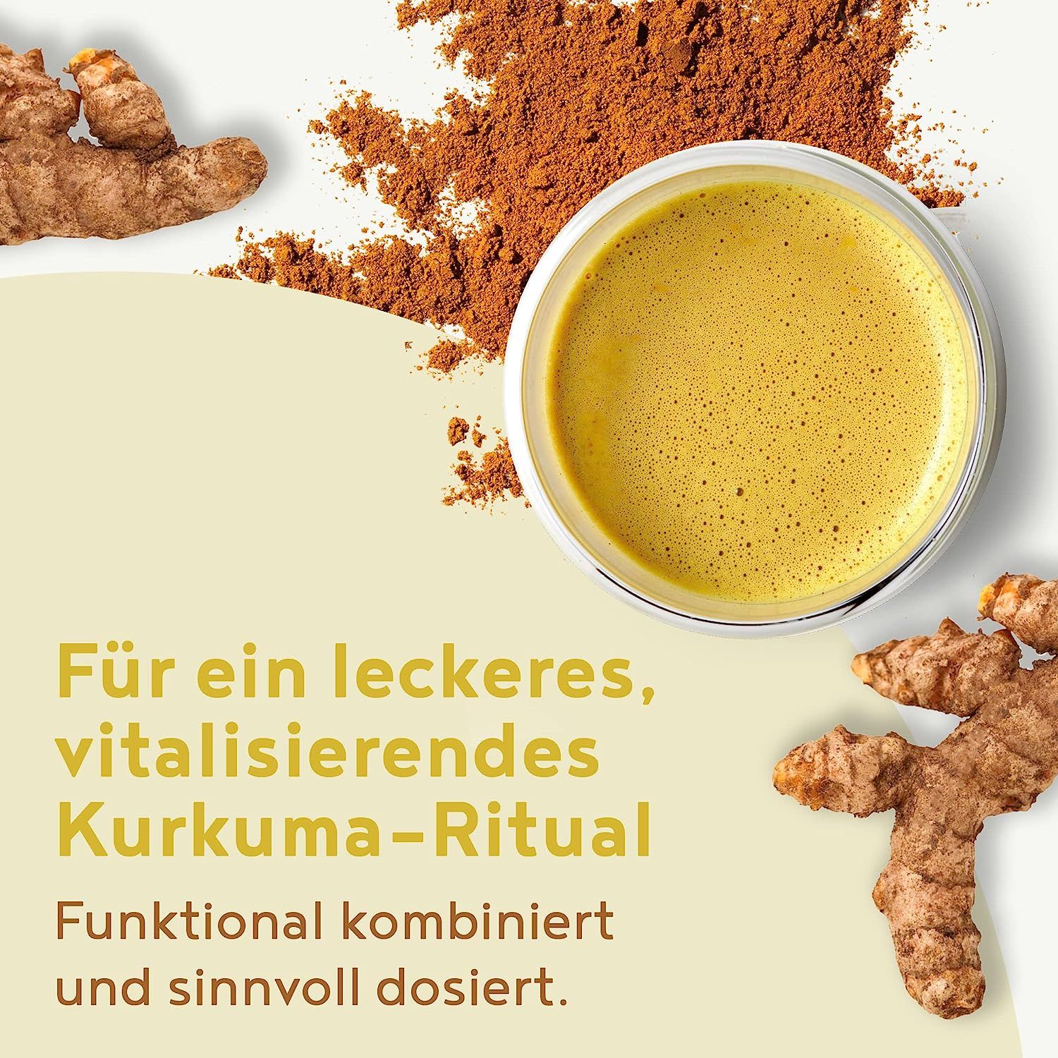 Kurkuma Ritual Latte - Goldene Milch, Golden Milk
