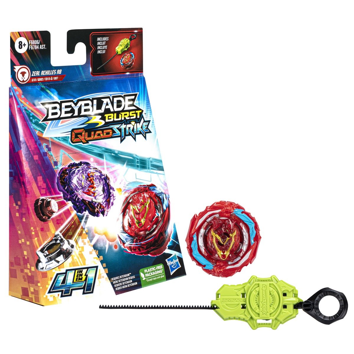 Beyblade burst quadstrike starter pack A