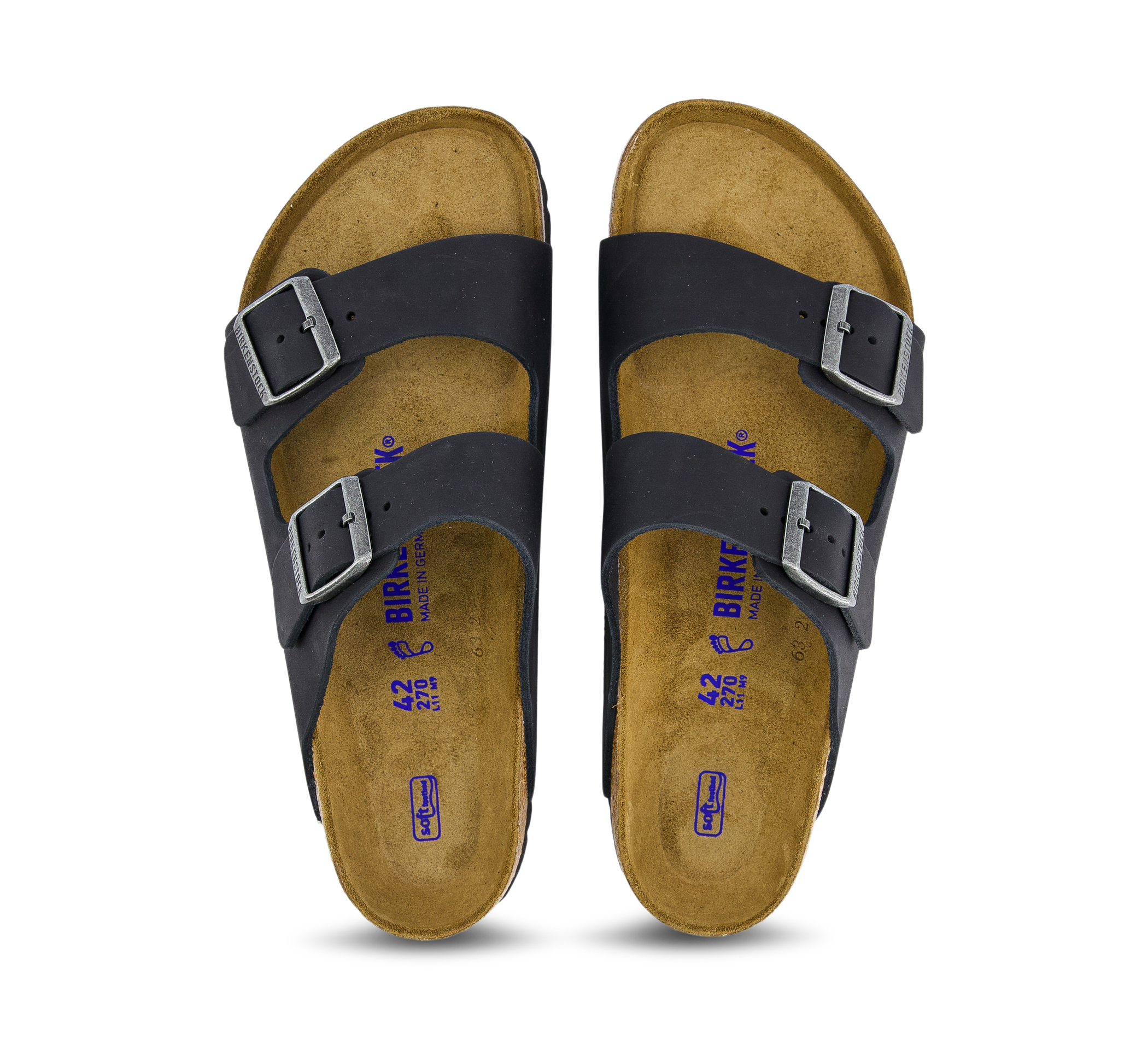 Birkenstock Arizona - Offene Hausschuhe schwarz