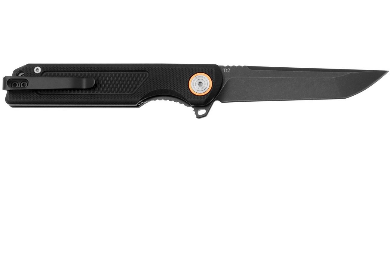 Black Fox Momentum BF-769 Black D2, Black G10 zakmes