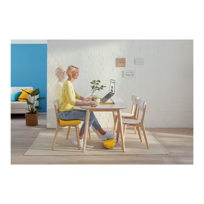Leitz Ergo Cosy - Repose-pieds - jaune chaleureux
