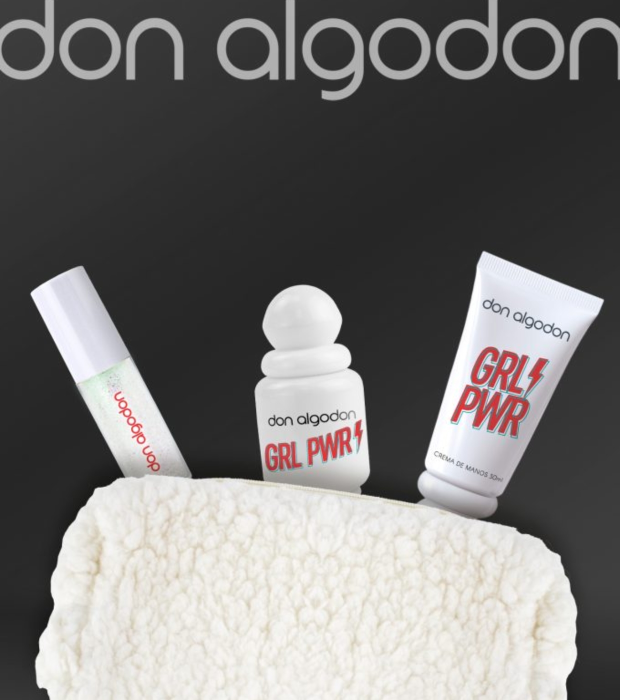 Don Algodon - Conjunto de presente para mulheres Girl Power