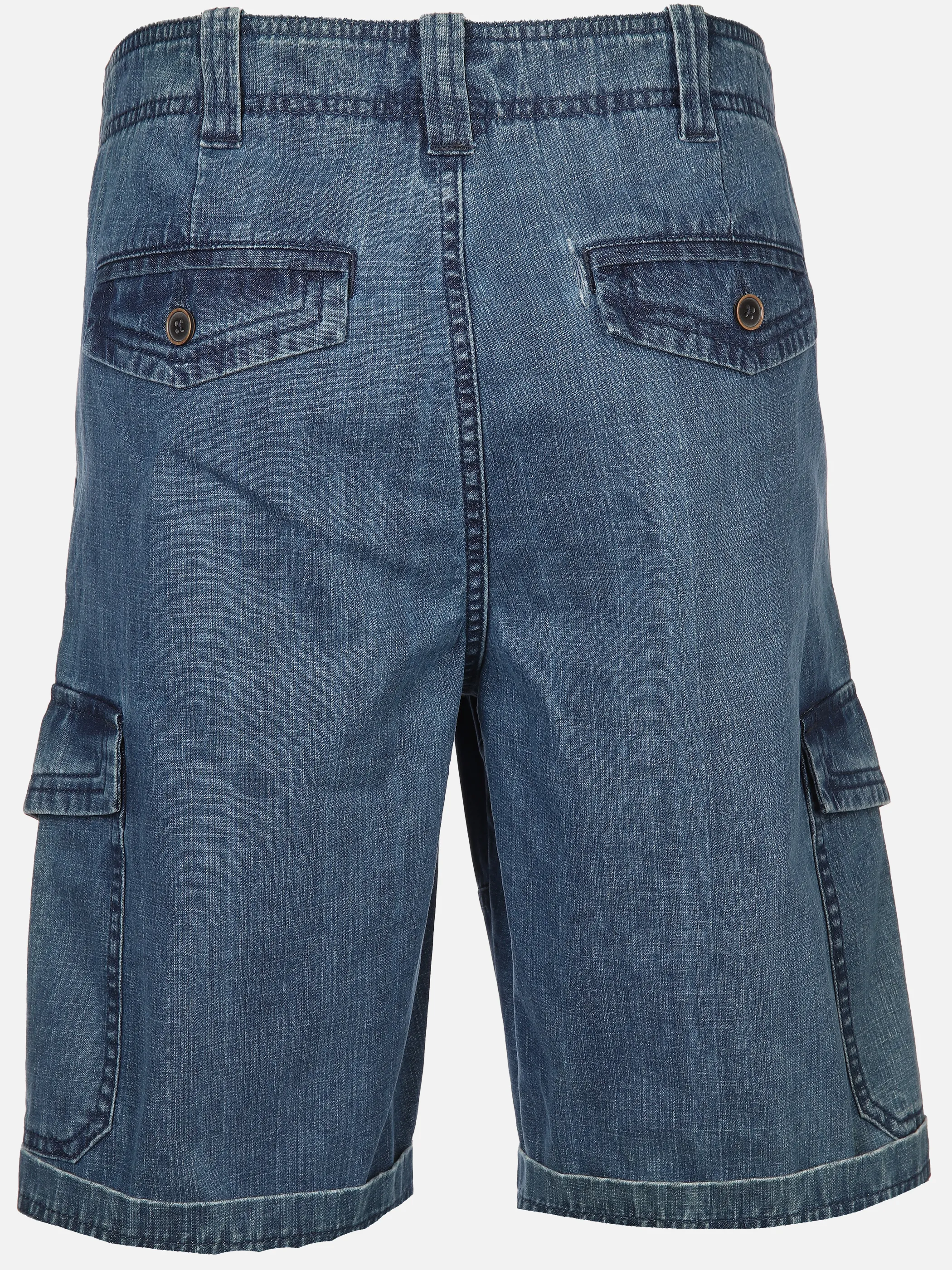 Herren Cargo Bermuda aus Denim