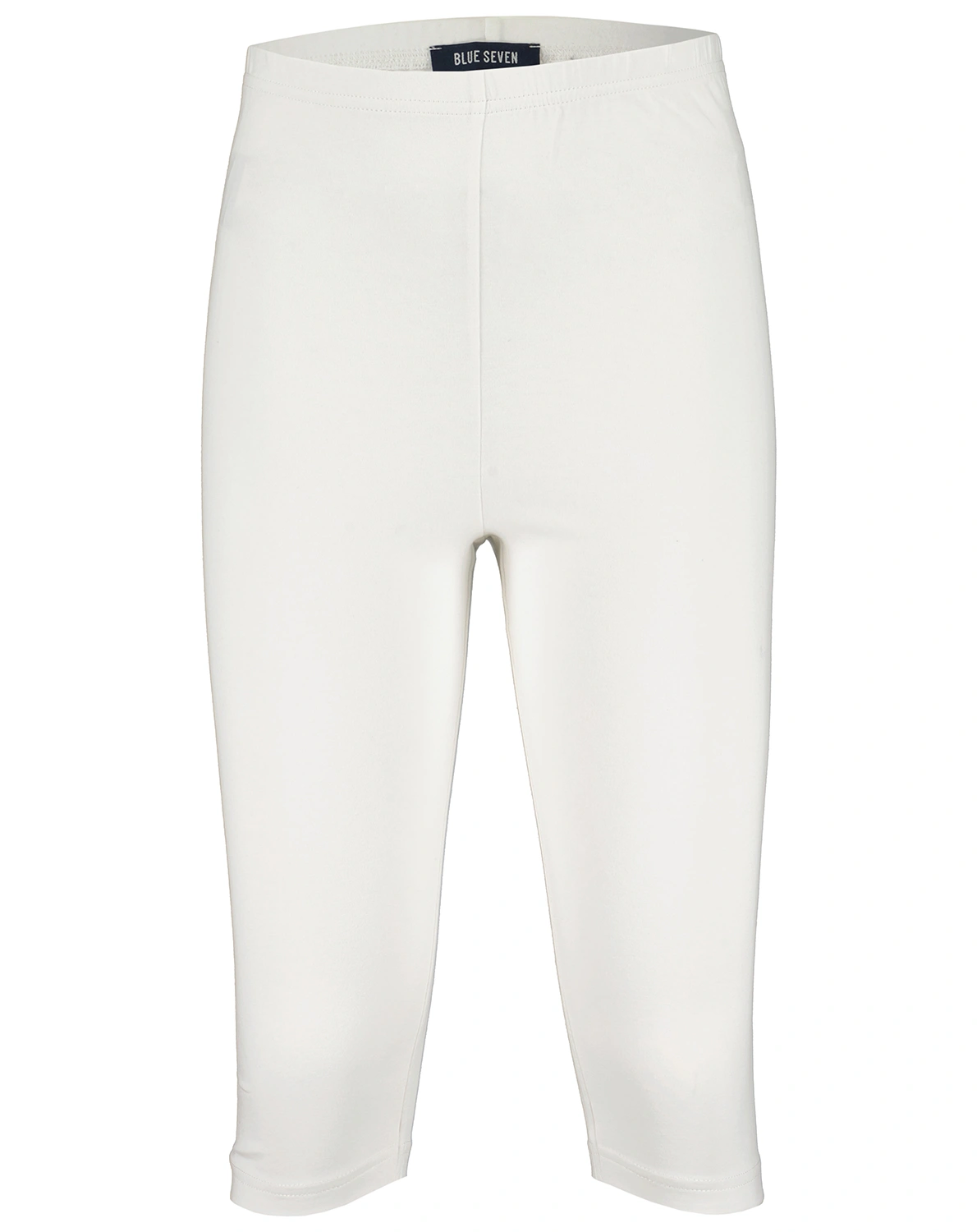 Capri-Leggings STRETCH UNI in weiß