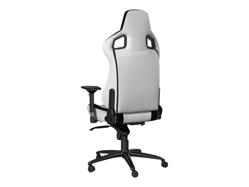 noblechairs Epic, Polstret sæde, Polstret ryglæn, Sort, Hvid