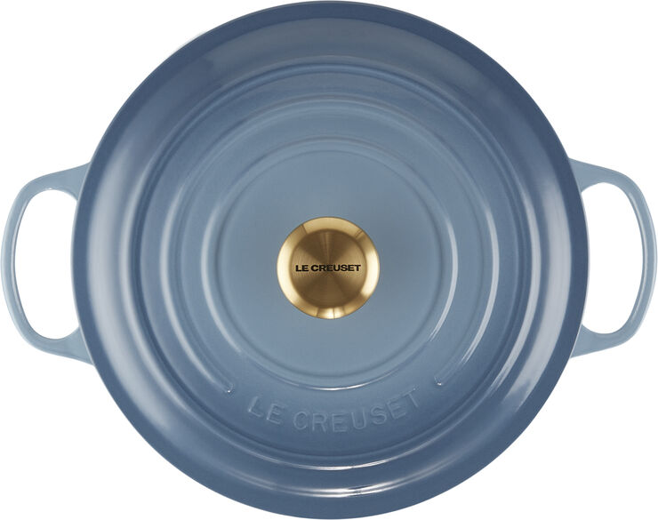 Le Creuset Rund Gryde 28 Chambray Chambray