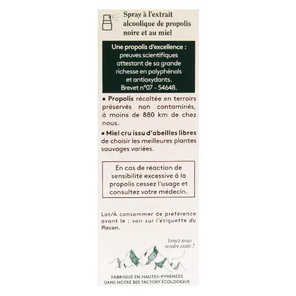 Spray de emergência orgânico Ballot-Flurin Santé Nomad 15ml