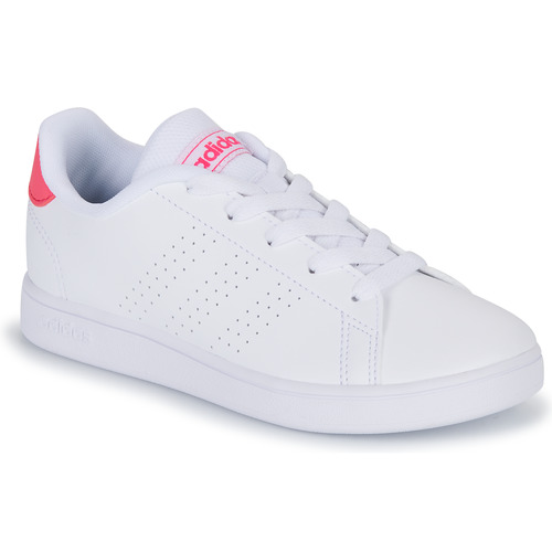 Adidas Sportswear - ADVANTAGE K - Blanc / Rose
