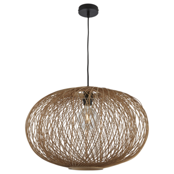 Hanglamp Lenni rotan naturel Ø55x35 cm