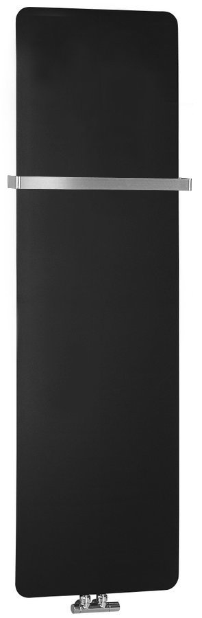Sapho Tabella badkamerradiator 159x49cm 734W zwart mat