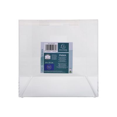 Exacompta - Urne transparente avec couvercle - 21 cm