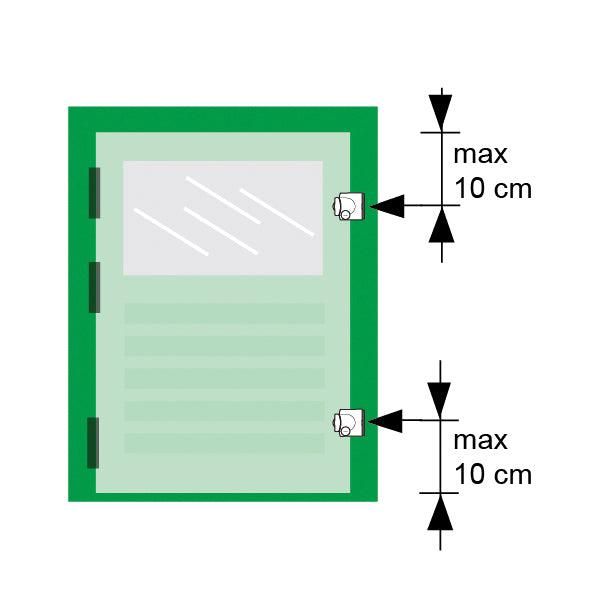 AXA 3012 Raam veiligheidsoplegslot zwart - 3012-20-58/G