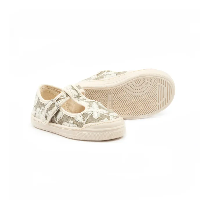 Pèpè Baskets Broderies | Taupe