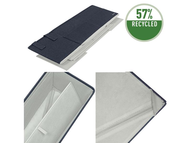 Leitz Faltbox Fabric Desksharing Aufbewahrungsbox Dunkelgra Faltbare Aufbewahrungstasche