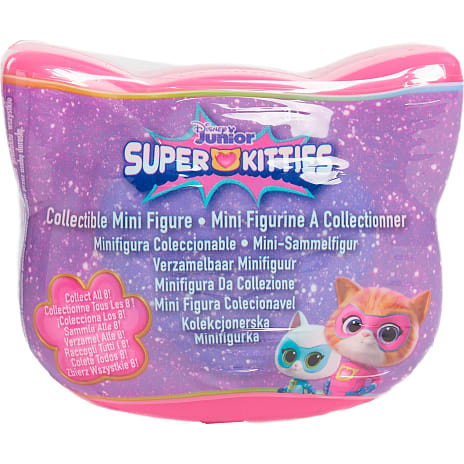 Disney Junior SuperKitties figur 4-5,5 cm - flere varianter - assorteret