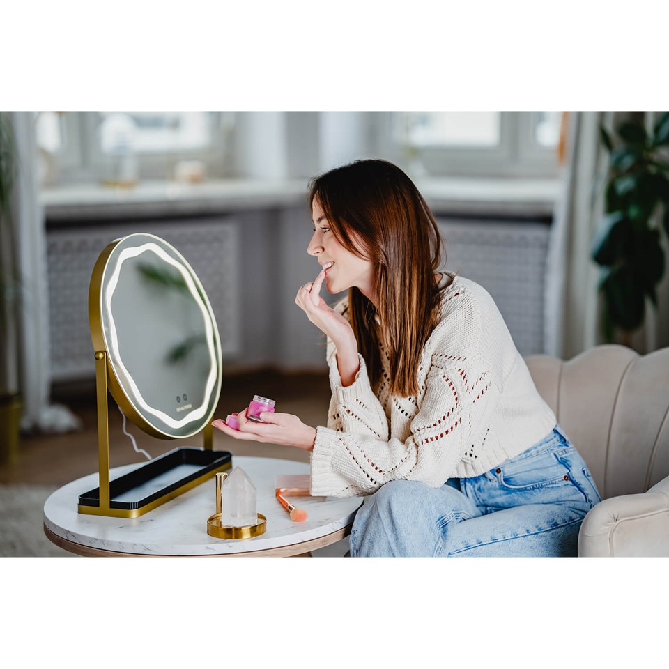 Beautifly - Rundt LED Spejl