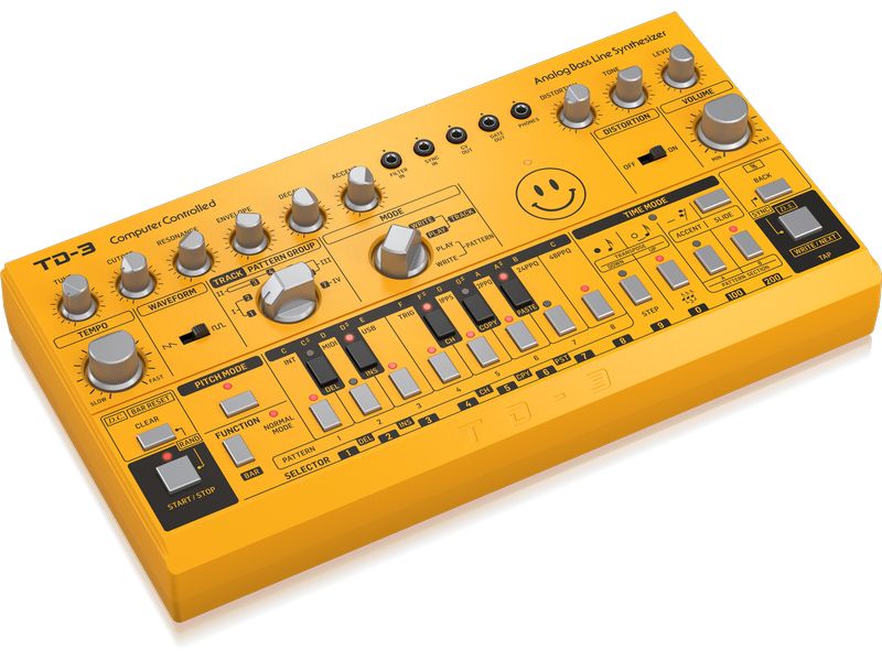 Behringer Synthesizer Analog Bass Line TD-3-AM Smile Editio Analoger Bass Line Synthesizer