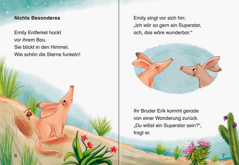 Ein Erdferkel wird Superstar! - Leserabe ab 1. Klasse - Erstlesebuch für Kinder ab 6 Jahren