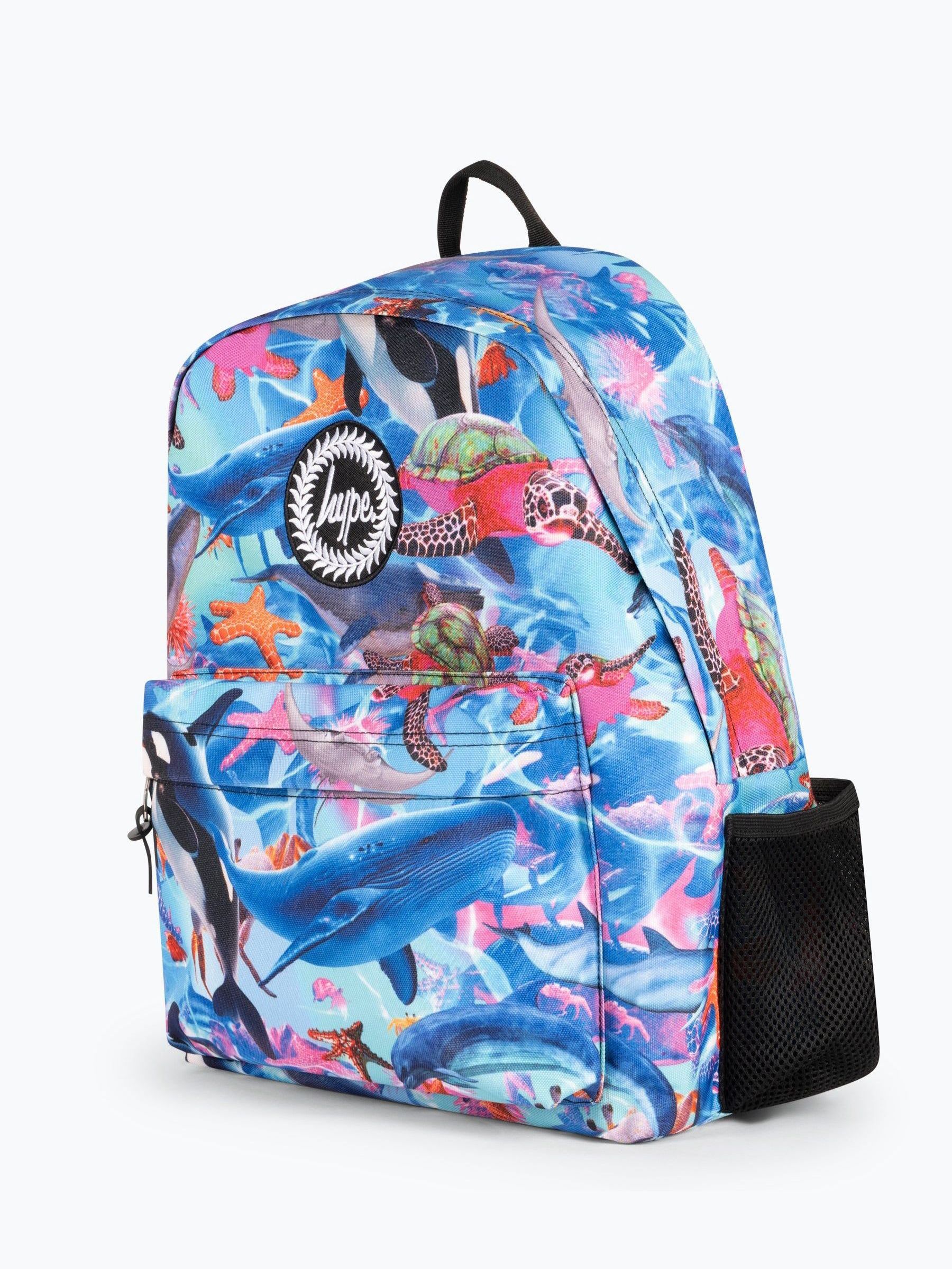 Hype. Kids Blue Sea Life Iconic Backpack