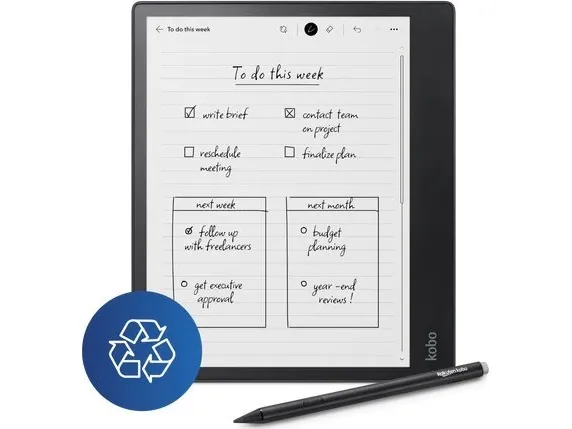 Kobo Elipsa 2E - eBook læser - 32 GB - 10.3
