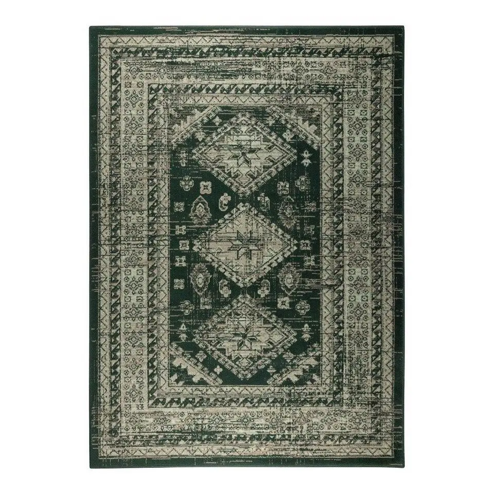 Interieur05 Vintage Vloerkleed Aila Groen - 330 x 240 cm