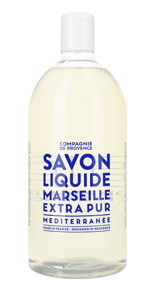 COMPAGNIE DE PROVENCE - Flydende Marseille Sæbe Mediterranean Sea Genopfyld 1000 ml
