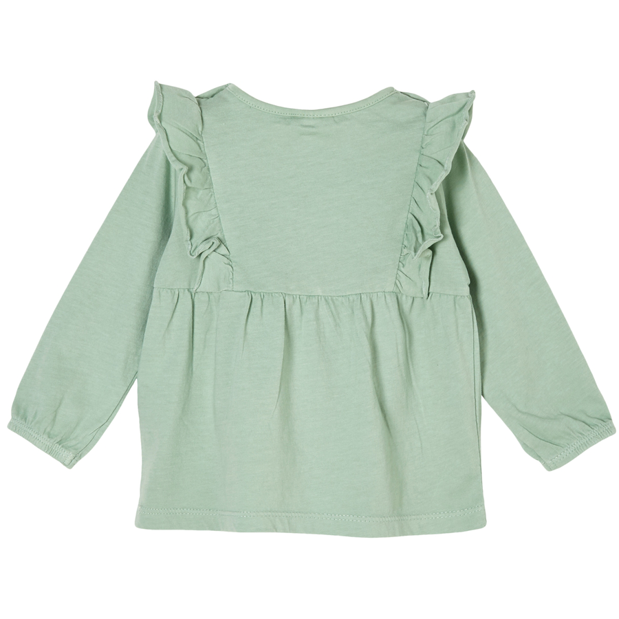 s.Oliver Langarmshirt mit Rüschen