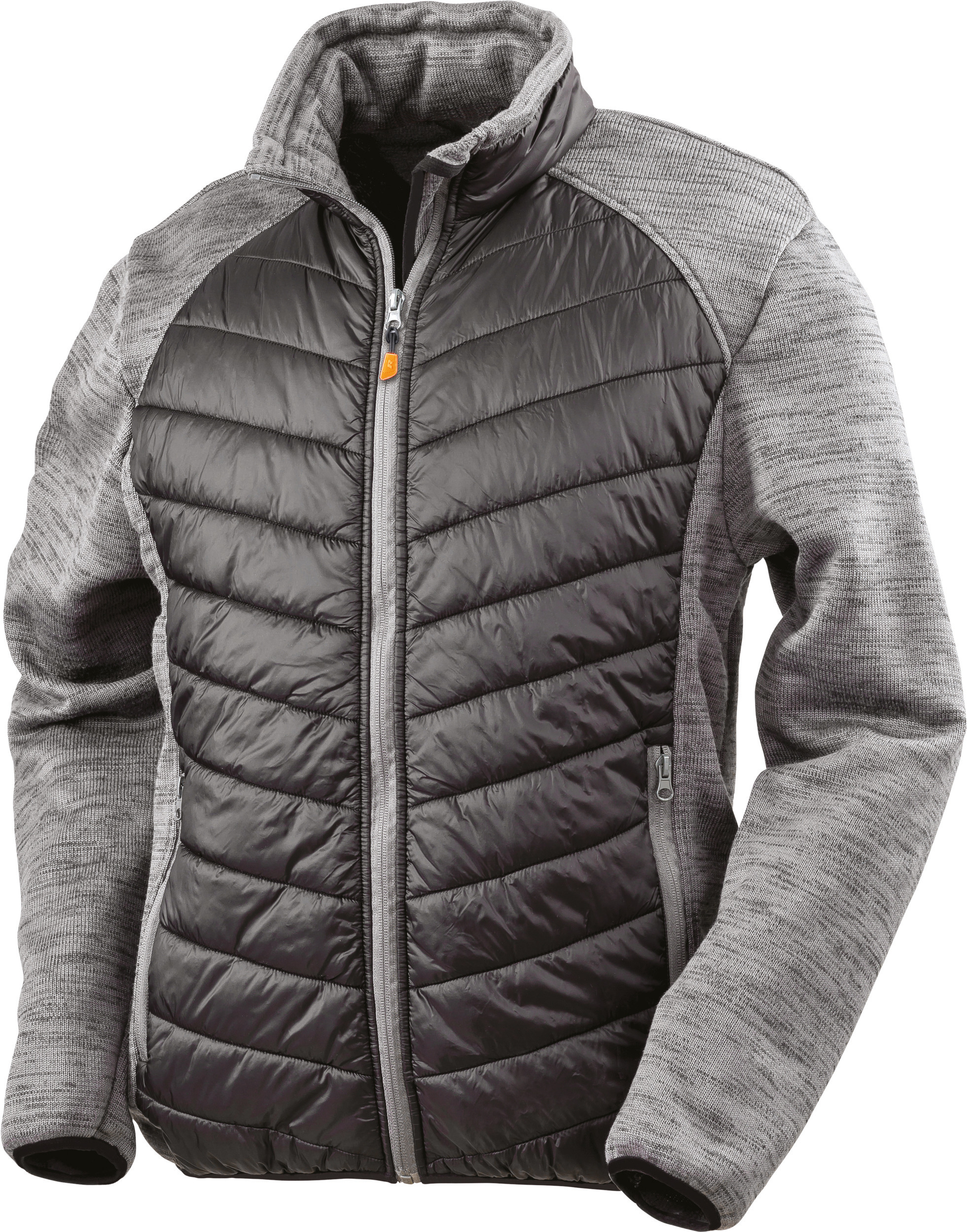 Result R314X - Veste Matelassée Polyvalente avec Zip YKK