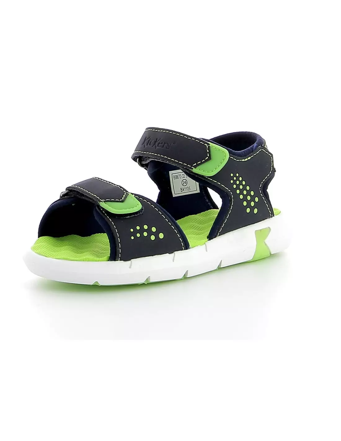 KICKERS JUMANGAP - Sandales & nu-pieds Bleufoncévert