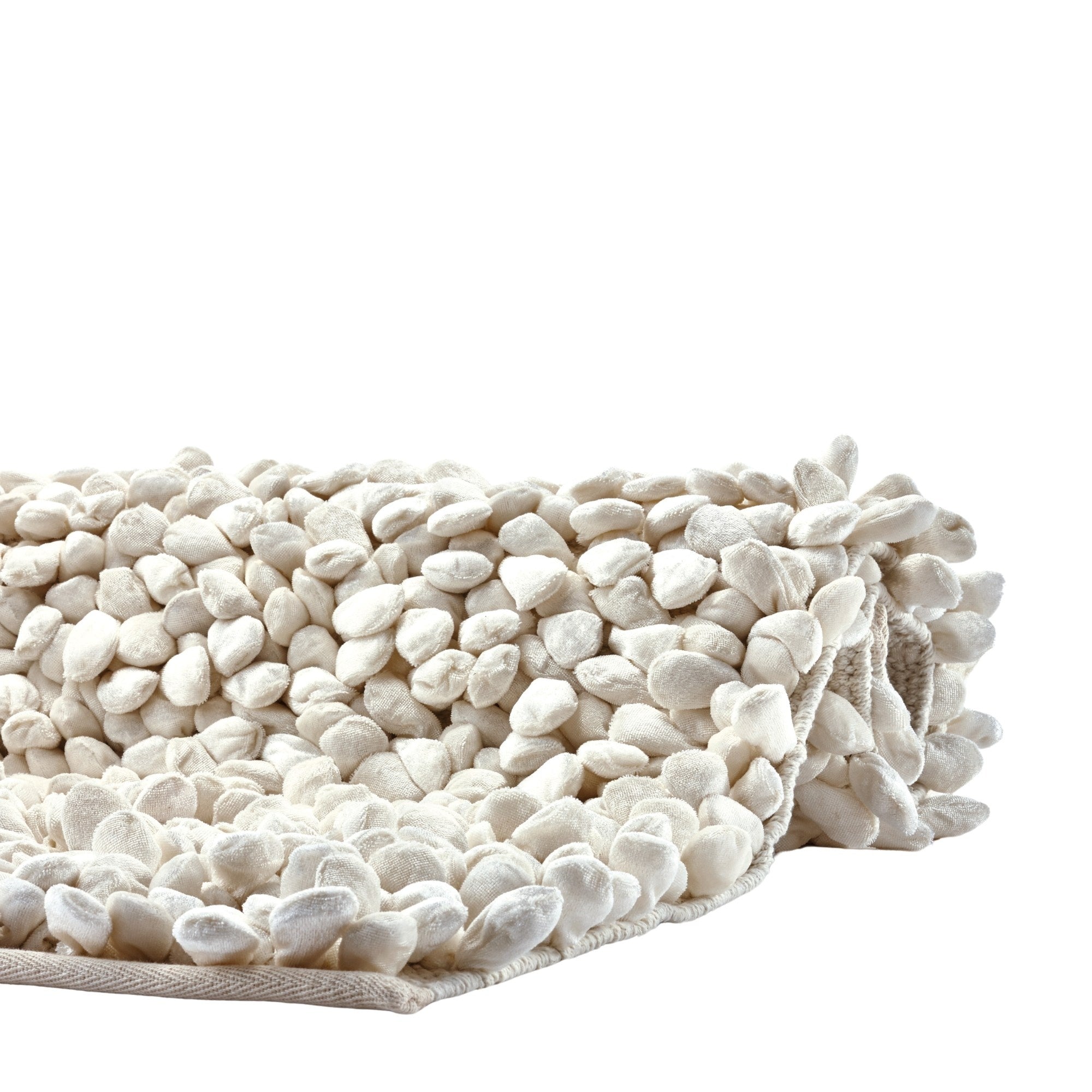 Rocca Badmat Ivory | 60 x 60 cm | Ivoor | Katoen | Polyester