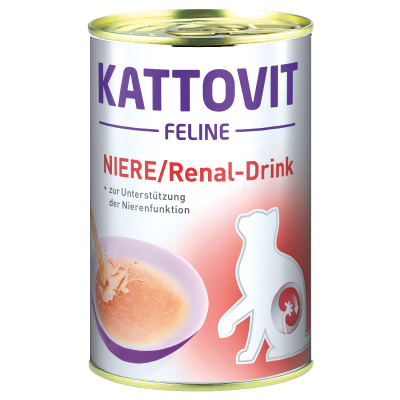Kattovit Katzengetränk Niere/Renal-Drink 12x135ml