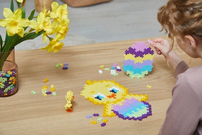 Plus-Plus Puzzle By Numbers Chick Byggesett 250 Deler
