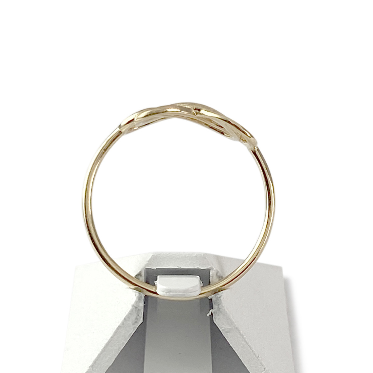 Bague d'occasion or 750 jaune infini