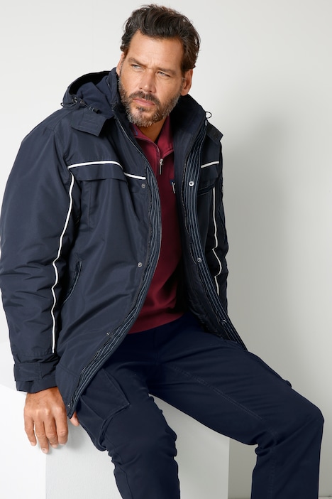 Boston Park Funktions-Jacke, wasserabweisend, Kapuze, bis 74