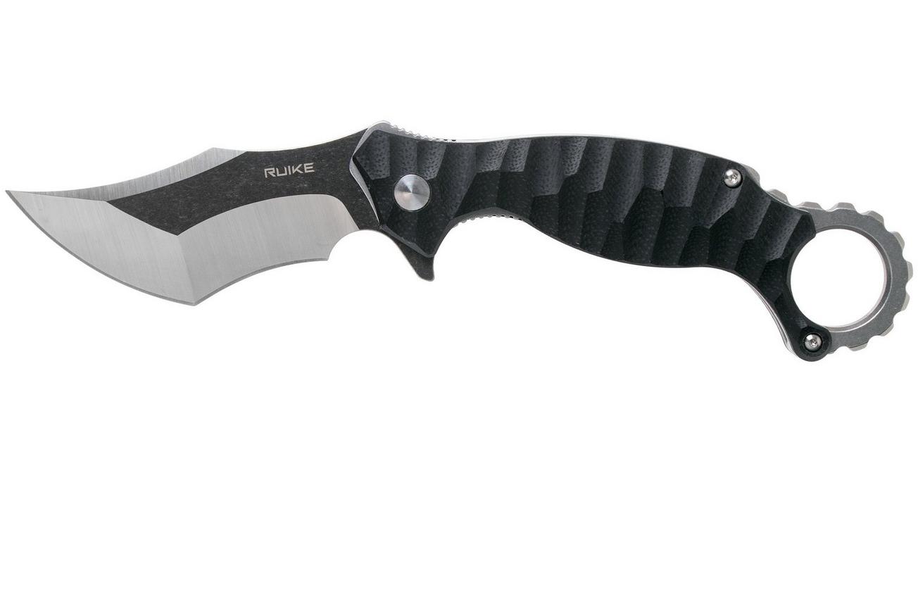 Ruike P881-B1 Black karambit zakmes